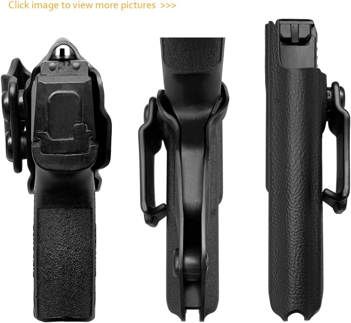 IWB Dermatoglyph Kydex Pistolas Compatible con Glock 19 Glock 17  Taurus G2C G3C  Smith & Wesson M&P Shield 0.354 in .40  M&P 0.354 in M2.0 4″4.25″