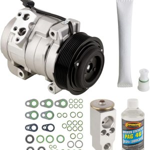 Kit de reparación de compresor de CA y AC para Dodge Ram Cummins 6.7L Diesel 2012 – Incluye secador, válvula de expansión, aceite y juntas tóricas – Kit de reparación de compresor de CA y AC para Dodge Ram Cummins 6.7L Diesel 2012 – Incluye secador, válvula de expansión, aceite y juntas tóricas –