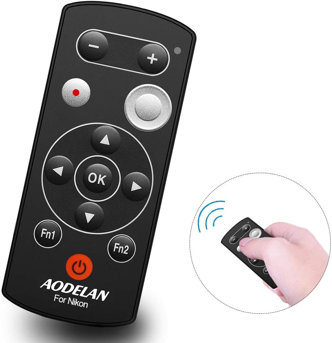 AODELAN Mando a distancia inalámbrico para Nikon COOLPIX P1000 Z50 B600 A1000 P950 Z50 Z6 II Z7 II Z fc Zfc Accesorios de repuesto ML-L7