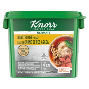 Knorr Professional Ultimate – Base de pasta de res sin gluten, sin sabores ni conservantes artificiales, sin MSG añadido, colores de fuentes Knorr Professional Ultimate – Base de pasta de res sin gluten, sin sabores ni conservantes artificiales, sin MSG añadido, colores de fuentes