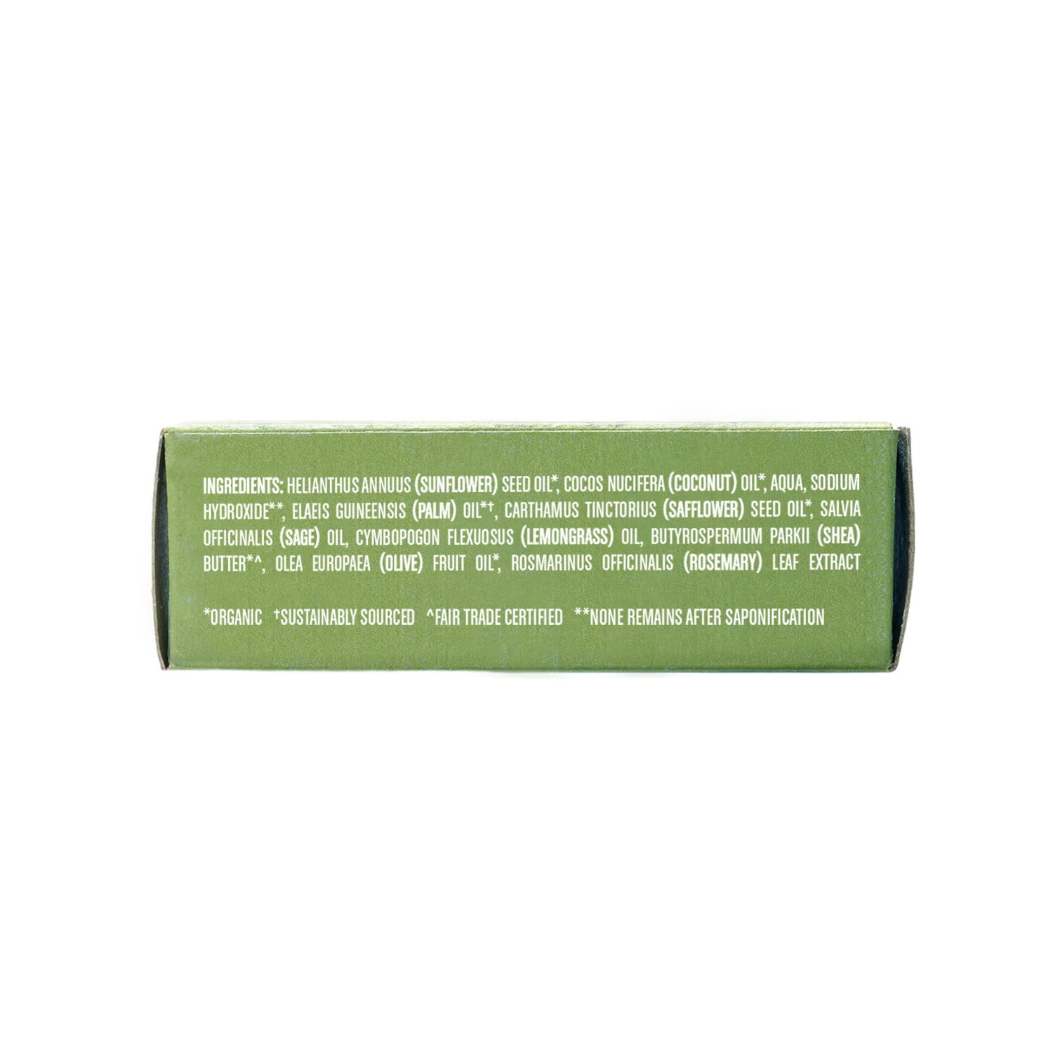 HUMBLE BRANDS – Jabón en barra hecho a mano, barras de jabón orgánico procesado en frío, limpiador hidratante facial y corporal, hierba de limón y