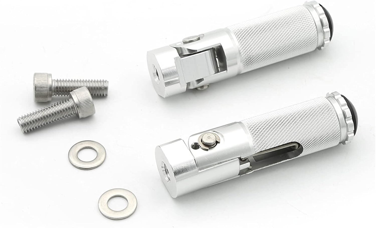 Estriberas plegables para motocicleta, estriberas, reposapiés, clavijas, pedales traseros para Yamaha YZFR15 YZFR3 YZFR25 YZF R15 R3 R25 FZ16 FZ 16