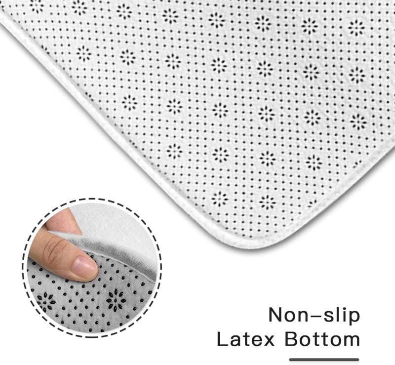 Alfombra de baño de sandía con medio círculo, bonita decoración de baño, tapete de bienvenida para baño, tapete de ducha absorbente de agua, para