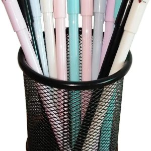sencoo Lindos bolígrafos kawaii para niñas, bolígrafos de gel de 0.020 in, bolígrafos de gel negros para suministros escolares de oficina (12 gatos) sencoo Lindos bolígrafos kawaii para niñas, bolígrafos de gel de 0.020 in, bolígrafos de gel negros para suministros escolares de oficina (12 gatos)