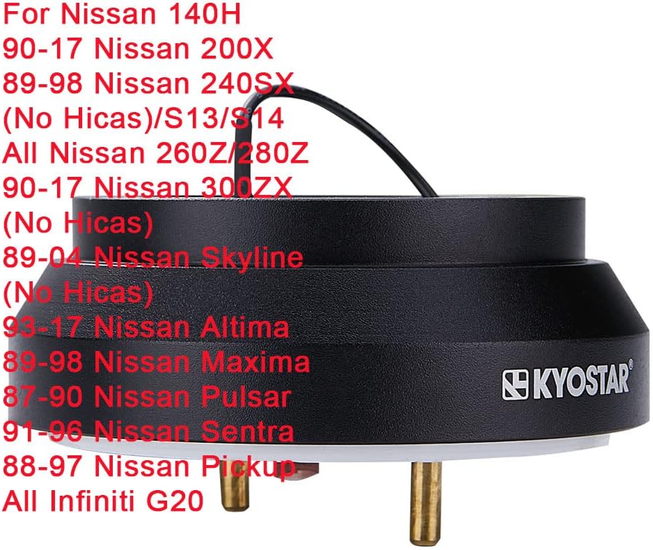 Kyostar – Manubrio 100% de fibra de carbono real con kit de masa, adaptador de cubo de liberación rápida