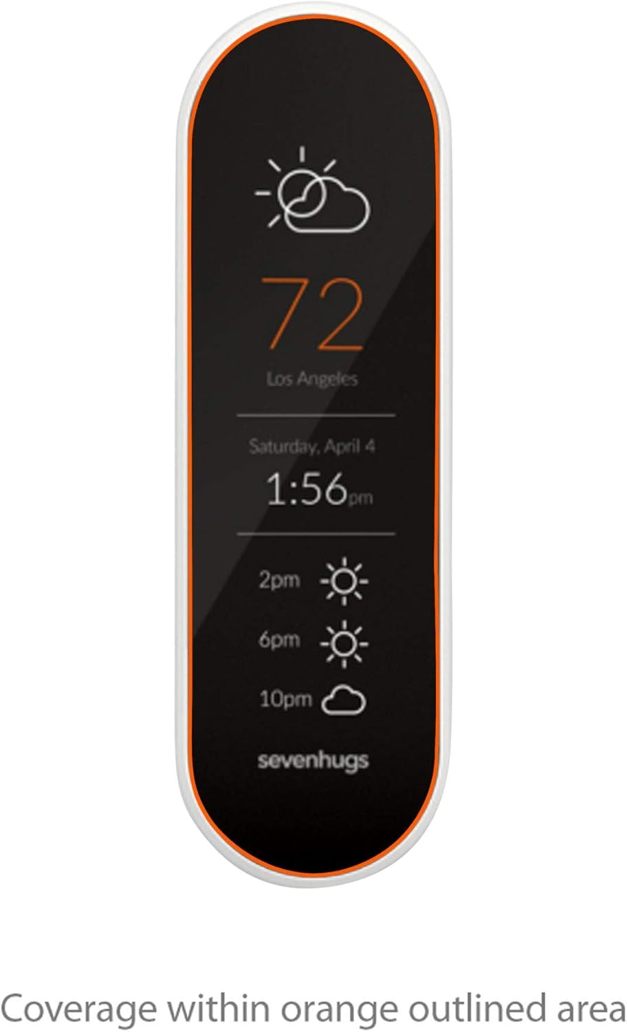 BoxWave – Protector de pantalla compatible con control remoto inteligente Sevenhugs, cristal ClearTouch (2 unidades), película HD, protege de