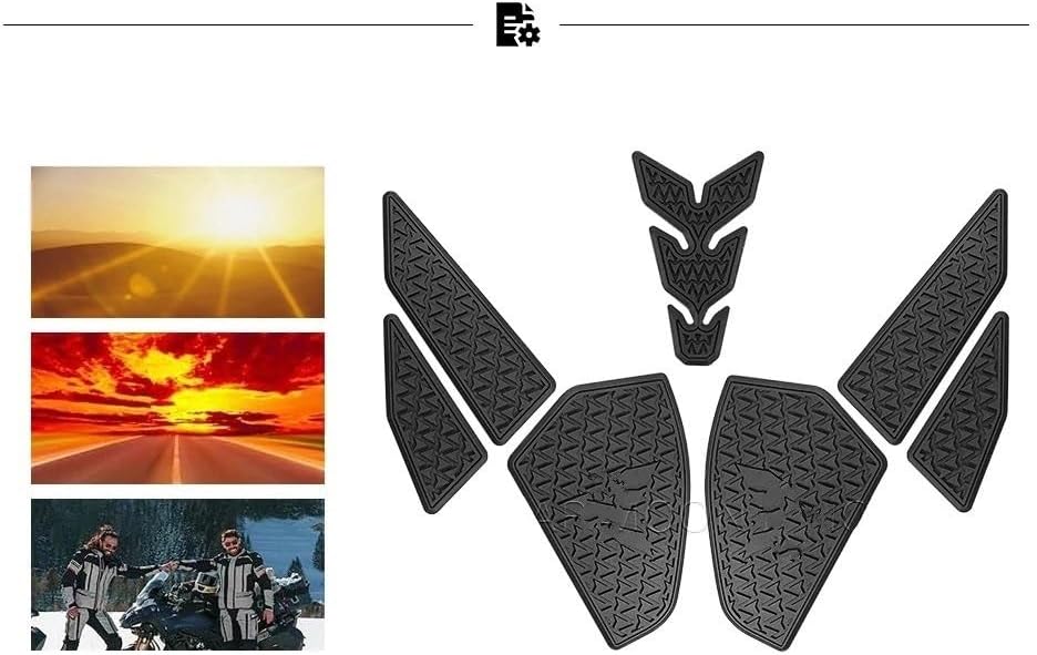 Fuel Tank Sticker Decal for Y&AMAHA MT-03 MT-25 MT25 2020 2021 2022 Motorcycle Side Fuel Tank Pads Protector Stickers Decal Gas Knee Grip Traction