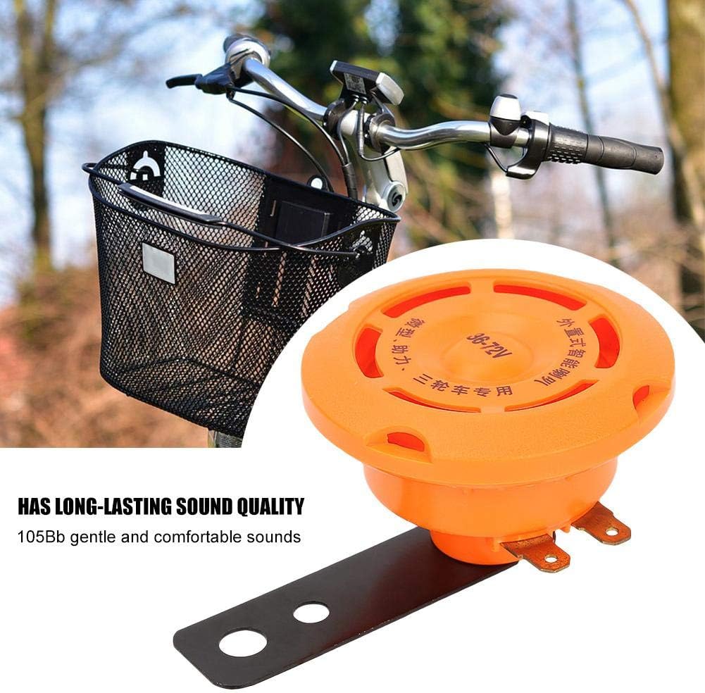 PVC impermeable bicicleta cuerno campanas ahorro de energía eléctrica anillo campana cuerno manillar alarma de bicicleta sonido fuerte bicicleta