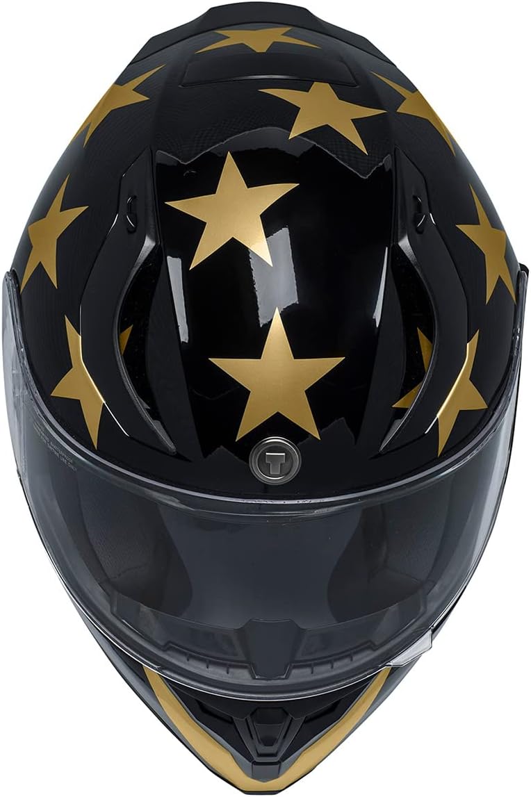 TORC T15B – Casco integral de motocicleta con Bluetooth y gráfico
