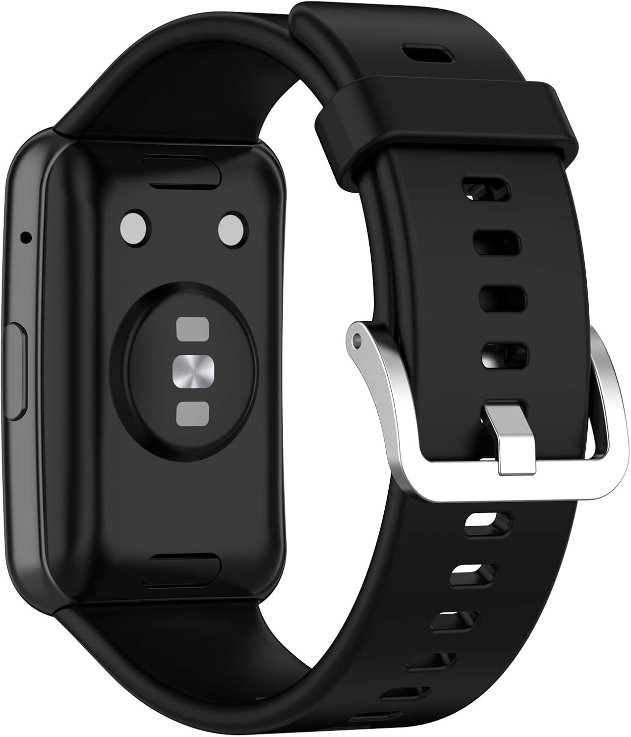 Correa de repuesto con funda compatible con Huawei Watch Fit Smartwatch pulsera con todo incluido pantalla protectora para hombres y mujeres para