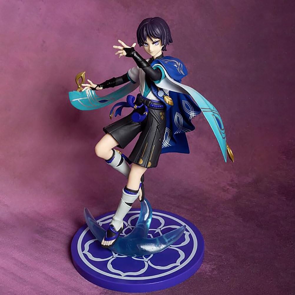 Toshihiko Genshin Impact Wanderer – Figura de acción coleccionable de PVC, materiales de protección del medio ambiente, adornos de decoración