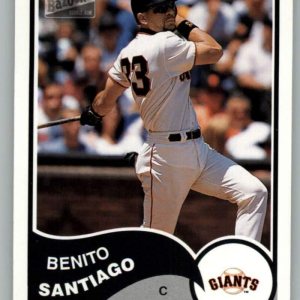 2003 Bazooka #279 Benito Santiago NM-MT San Francisco Giants Baseball MLB 2003 Bazooka #279 Benito Santiago NM-MT San Francisco Giants Baseball MLB