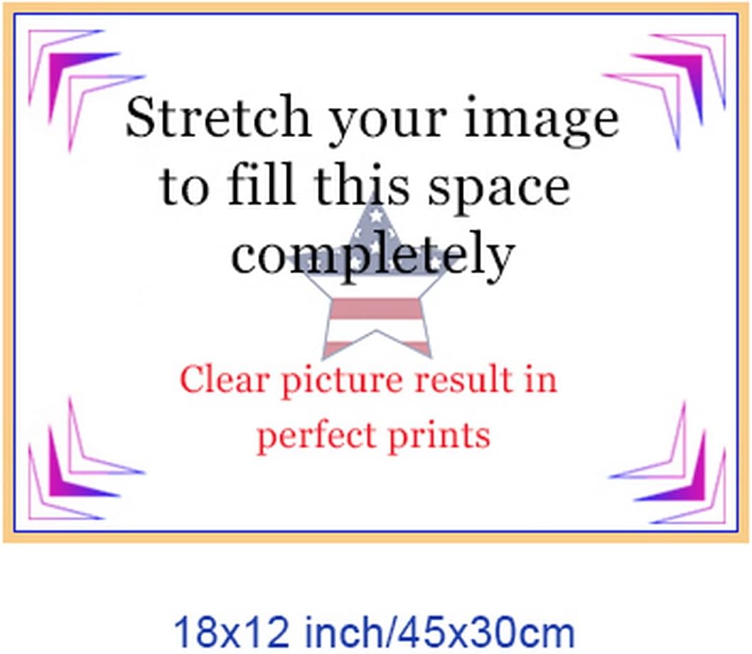 YONICA Impresiones en lienzo personalizadas con tus fotos, para arte de pared personalizado para dormitorio, sala de estar, boda, bebé, mascota,