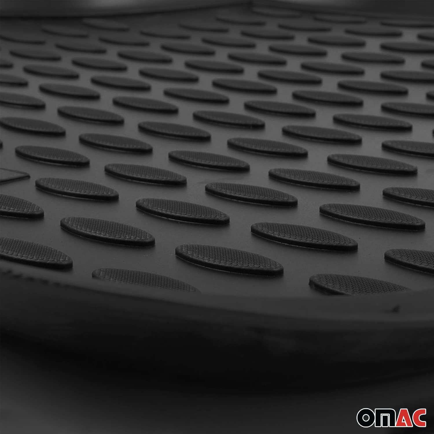 OMAC Alfombrillas de maletero para Mazda CX-5 2017 2018 2019 2020 2021 2022 2023 2024, para todo tipo de clima, duraderas, color negro
