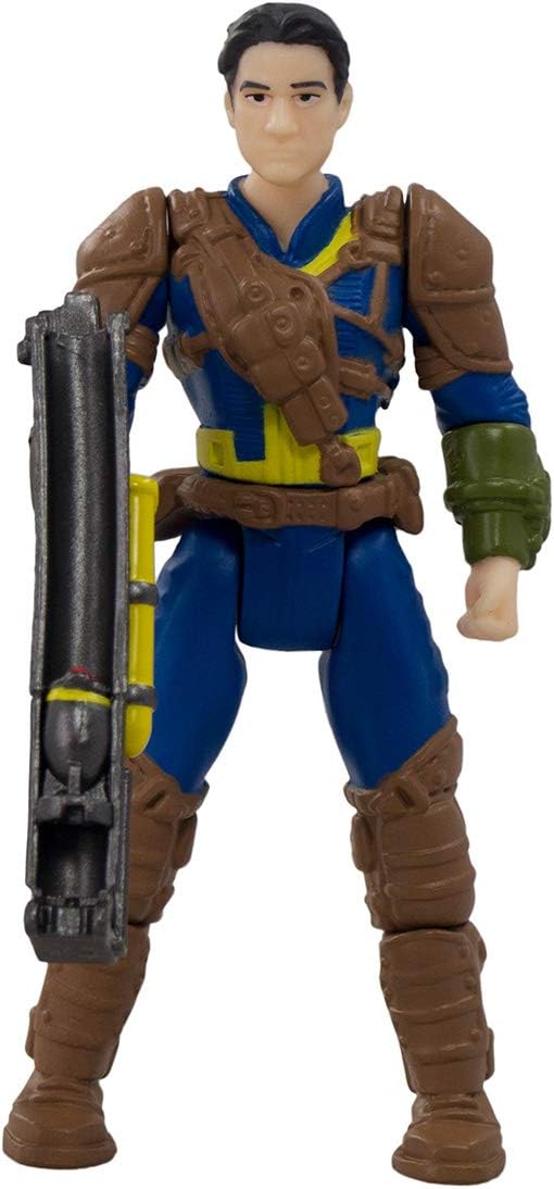 Figuras Fallout Mega Merge (Nuka Cola, Vault Dweller, T-45 Power Armor, T-52, X-01 Armor, Nick Valentine) (Vault Dwelller)