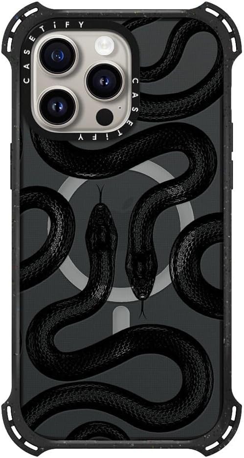 CASETiFY Funda Bounce para iPhone 15 Pro Max 6 veces probada contra caídas de grado militar, protección contra caídas de 21.3 pies, compatible con