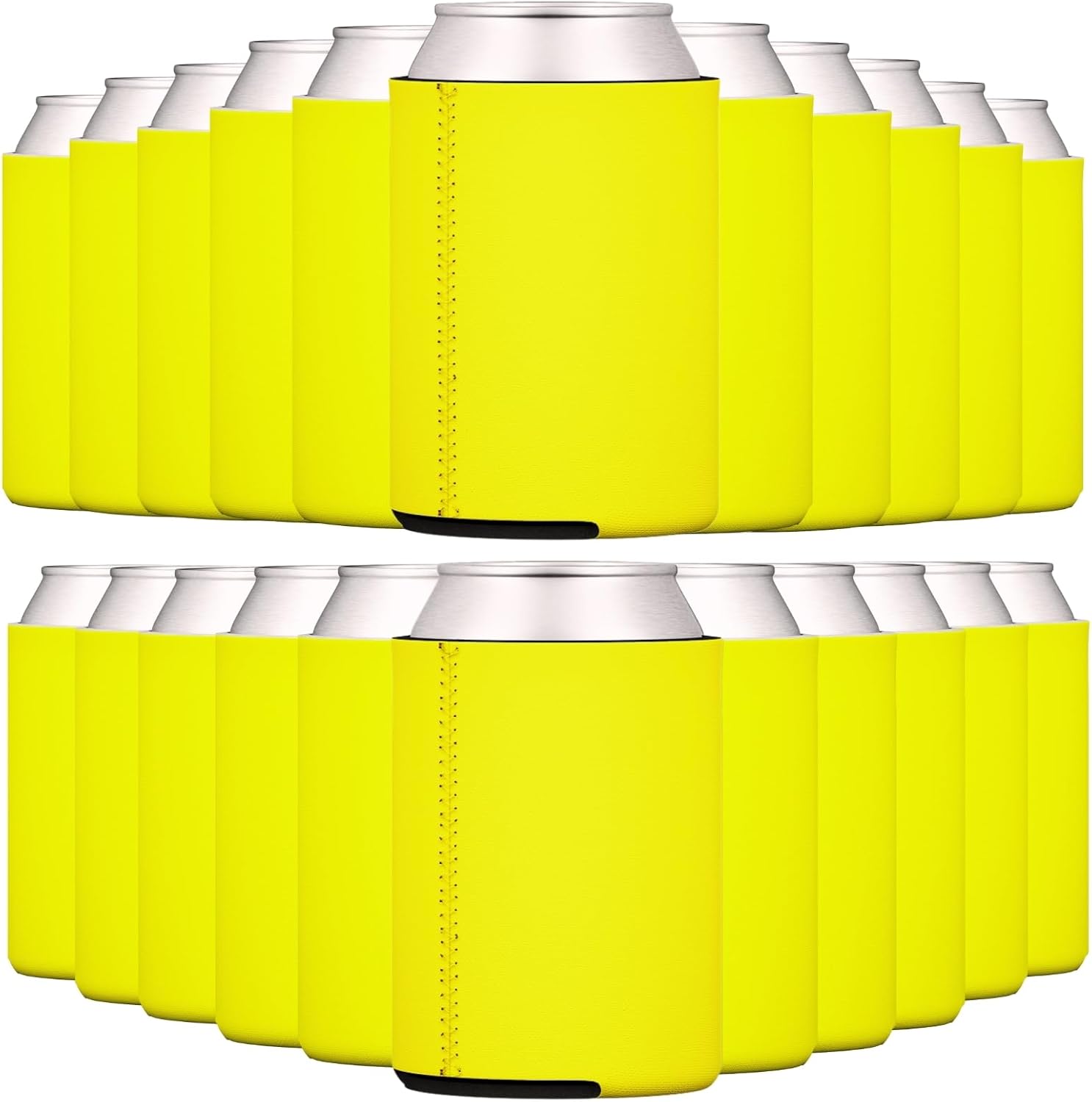 TahoeBay – Fundas de neopreno para latas estándar de 12 onzas para mantener las bebidas frías