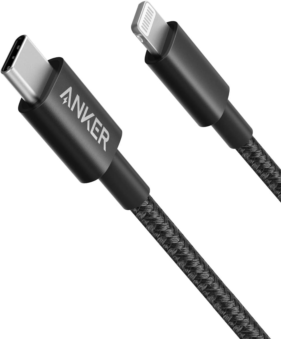 Anker – Cable de carga de nailon USB-C a Lightning