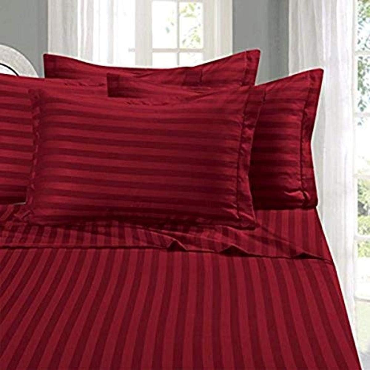 Elegant Comfort – Juego de sábanas de 4 piezas (1500 hilos, calidad egipcia, hasta 16.0in de profundidad, bolsillo y colores), Algodón, King