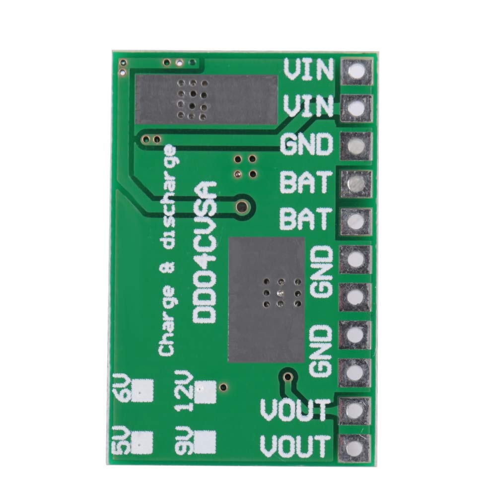 Shipenophy ups Módulo DC 4x3x1 5V 2.1A Salida UPS Fuente de alimentación DIY Cargador Tablero Voltaje Paso arriba Convertidor DC DC Boost Módulo