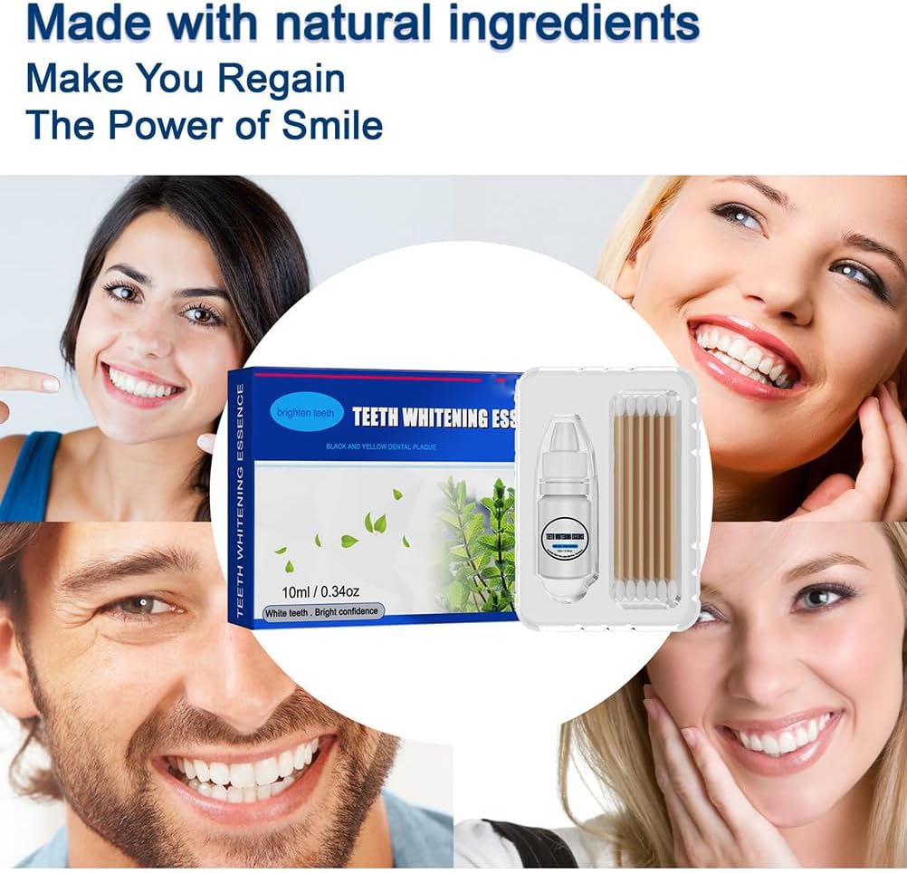 Suero blanqueador Suero blanqueador dental Esencia Suero, limpiador para el cuidado de los dientes, blanqueador blanqueador de dientes, kit de
