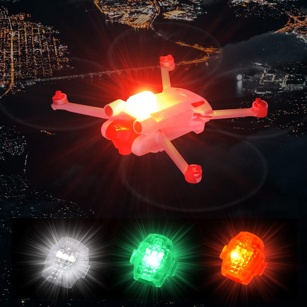WANSUPYIN 2023 3 colores Drone luces pequeña señal LED luz para DJI Mini 3 ProMavic 3Mini 2Mini accesorio