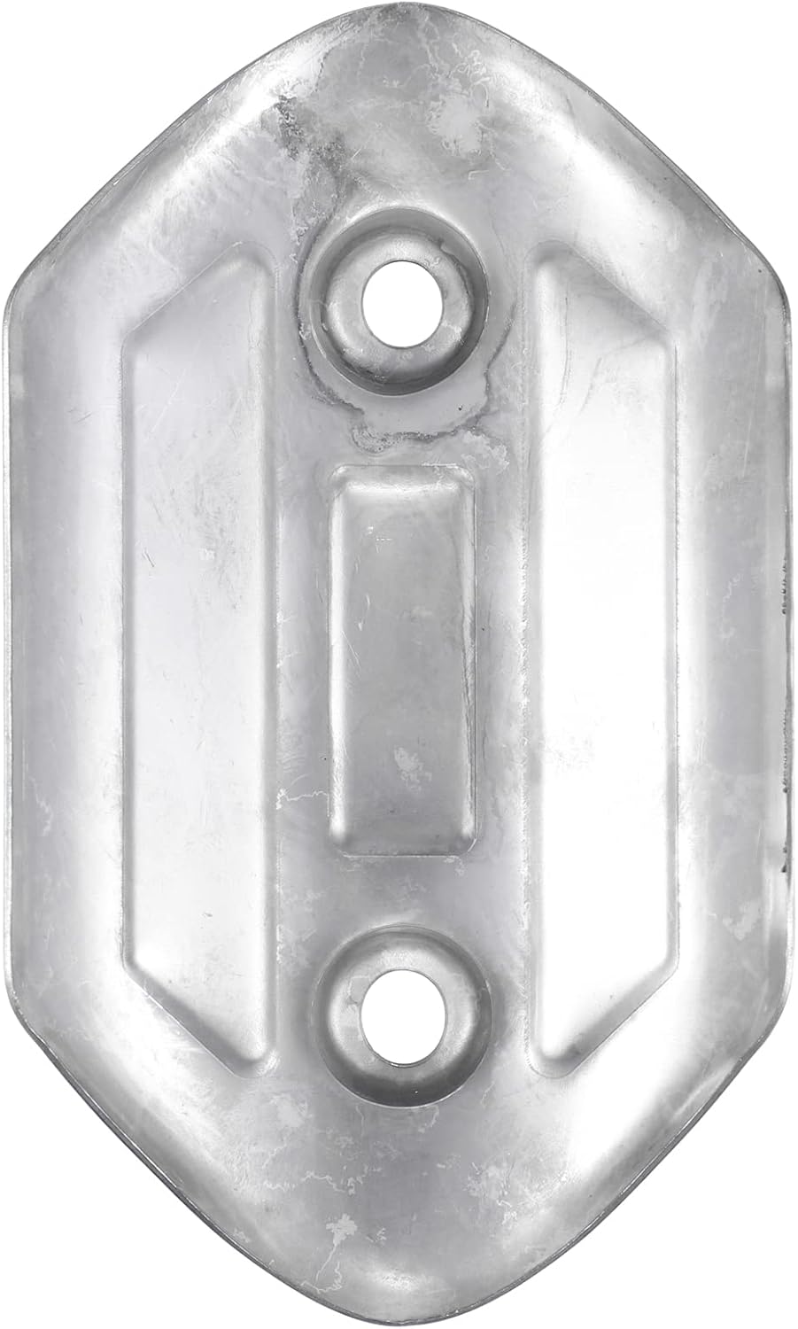 X AUTOHAUX 1 juego de silenciador universal para motocicleta, ATV de 4.33 pulgadas, protector de cubierta de protección de calor, tono plateado