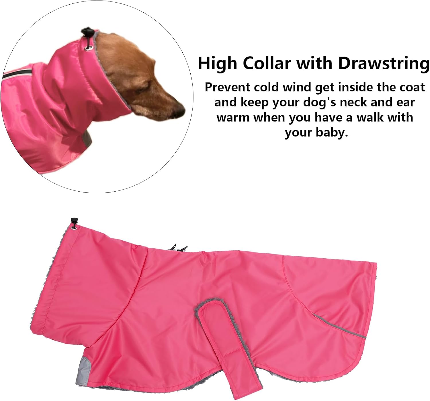 Abrigos de perro salchicha impermeables, perfectos para perros salchichas, salchichas, abrigo de invierno para perro Weiner con forro polar