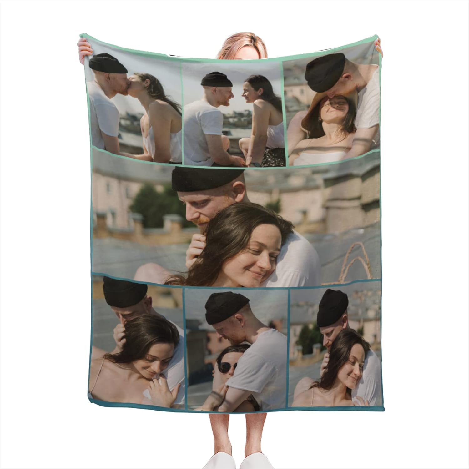 Manta personalizada con texto fotográfico, manta de imagen personalizada para bebé, madre, padre, adultos, amigos, amantes, regalo personalizado,