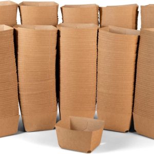 IDL Packaging Cesta de bayas de pinta, marrón (paquete de 500), recipientes de cartón fuertes y seguros para alimentos para congelar o almacenar IDL Packaging Cesta de bayas de pinta, marrón (paquete de 500), recipientes de cartón fuertes y seguros para alimentos para congelar o almacenar