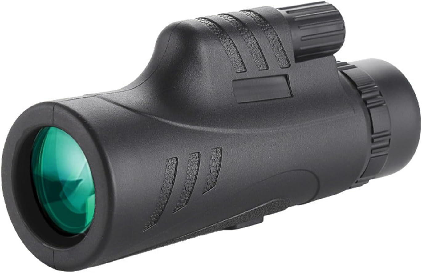 80×100 de alta potencia de visión nocturna BAK4 telescopio monocular compacto portátil impermeable monoculares adultos con trípode adaptador de