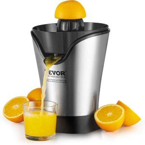 VEVOR Exprimidor eléctrico de cítricos, uno para todos los exprimidores de jugo de naranja de acero inoxidable, extractor de jugo de naranja fácil VEVOR Exprimidor eléctrico de cítricos, uno para todos los exprimidores de jugo de naranja de acero inoxidable, extractor de jugo de naranja fácil