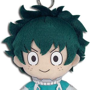 Great Eastern GE-52238 My Hero Academia Izuku Midoriya – Llavero de peluche (pequeño), 5 pulgadas Great Eastern GE-52238 My Hero Academia Izuku Midoriya – Llavero de peluche (pequeño), 5 pulgadas