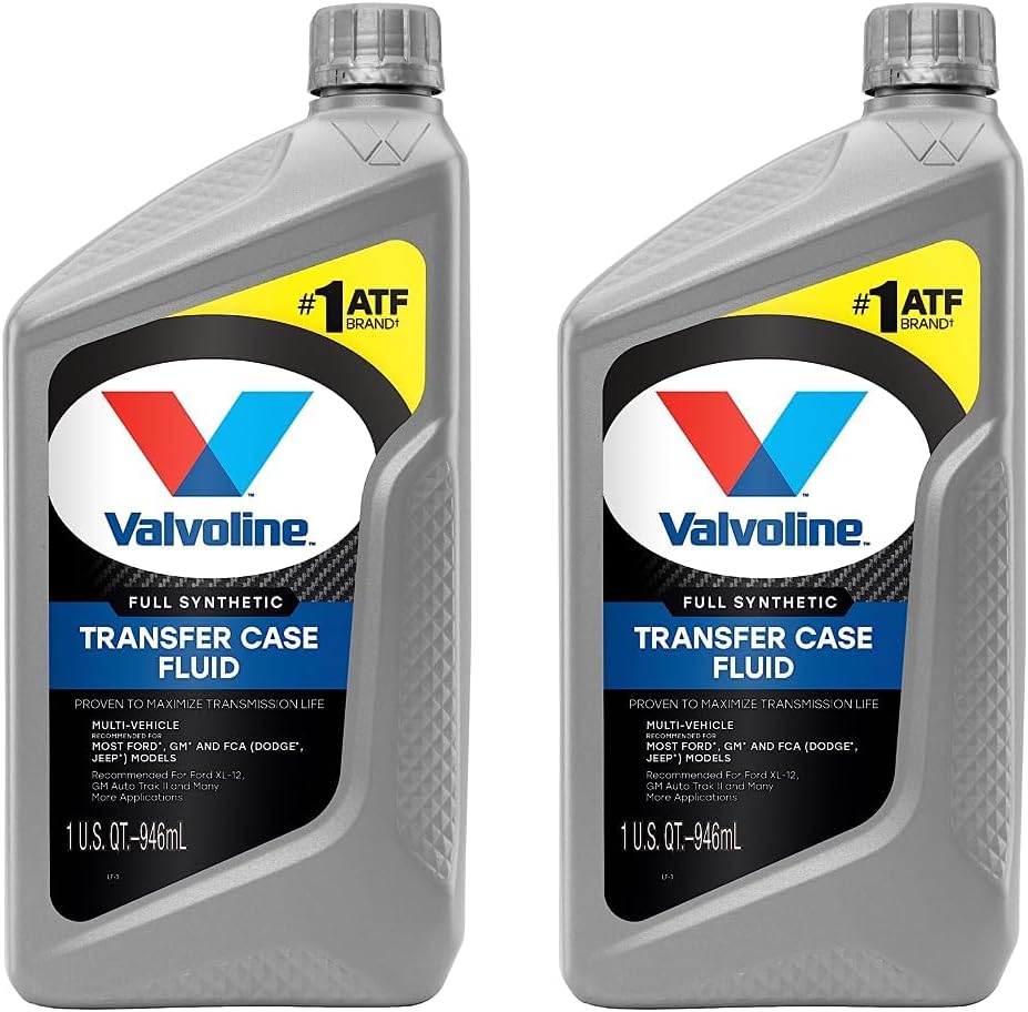 Valvoline Líquido de caja de transferencia convencional para vehículos múltiples (TCF) de 1 cuarto de galón (paquete de 2)