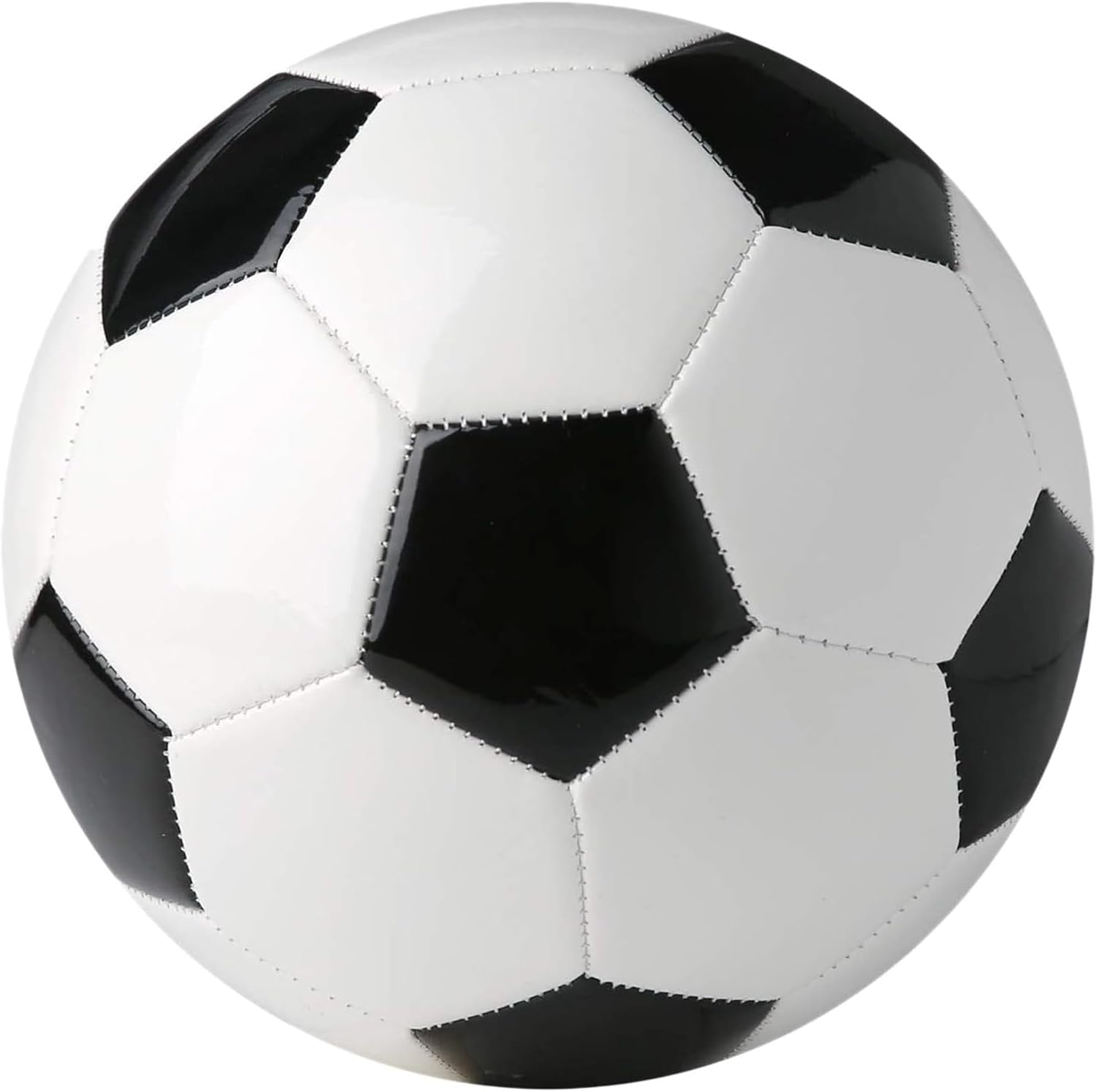 UERMAPTE Soccer Ball Size 5 Classic Black&White Soccer Ball Sports Training Ball Lawn Indoor Outdoor Play BallsKids Gift