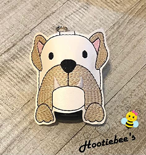Bulldog Hand Sanitizer Holder AndOr Lip Balm Holder