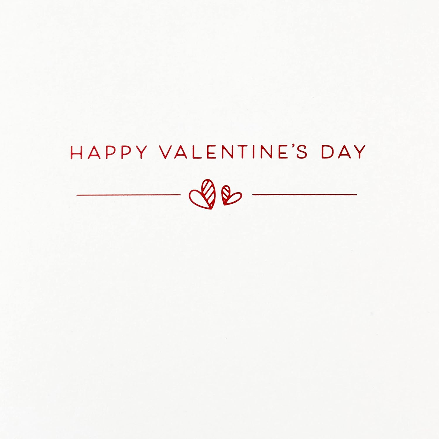 Hallmark Tarjeta de San Valentín de madera de firma (So Loved)