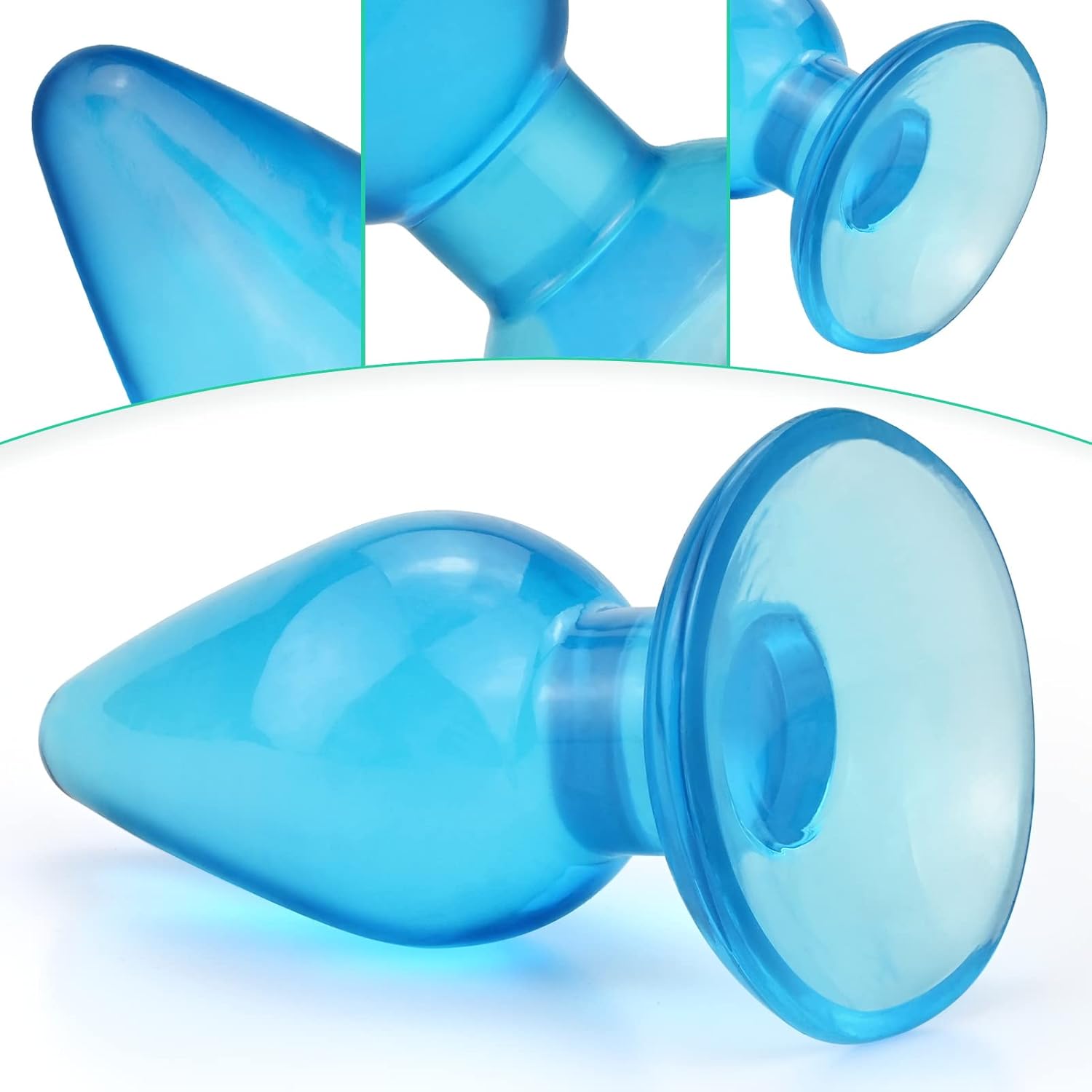 FST Large Butt Plug with Strong Suction Cup Prostate Massage Anus Dilator Big Anal Sex Toy for Men Women Couples