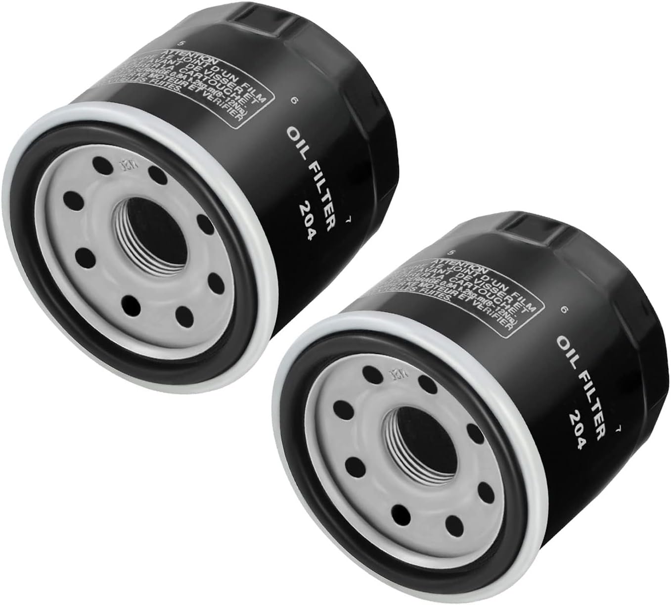 XuLong Filtro de aceite 5GH-13440-61-00 5GH-13440-71-00 compatible con YAMAHA YFM350 YFM660 GRIZZLY AUTO 2X4 4X4 346 350 660 YFM350X YFM700F YFM550F