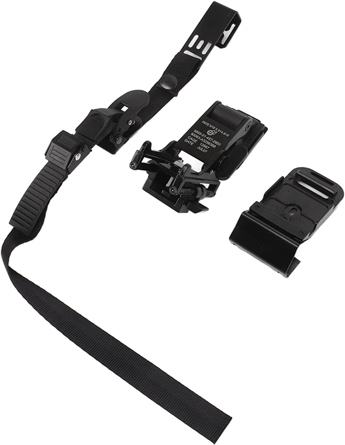 NVG – Soporte para casco, fácil de operar, soporte de casco de noche, aleación de aluminio profesional, duradero para uso en el desierto (soporte