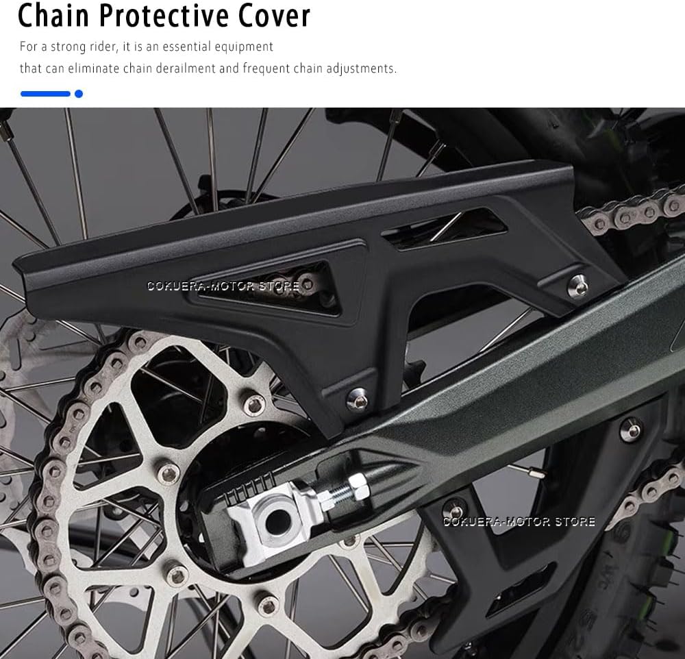para Light BeeSurronSur RonCRF150F 2003-2019CRF230F 2003-2019X160X260KDX200 Accesorios de motocicleta Protector de cadena y deflector de cadena