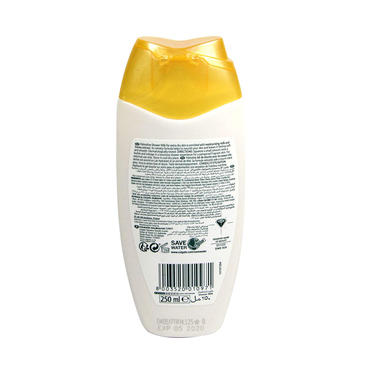 Palmolive Gel De Ducha – Leche Y Miel 250Ml