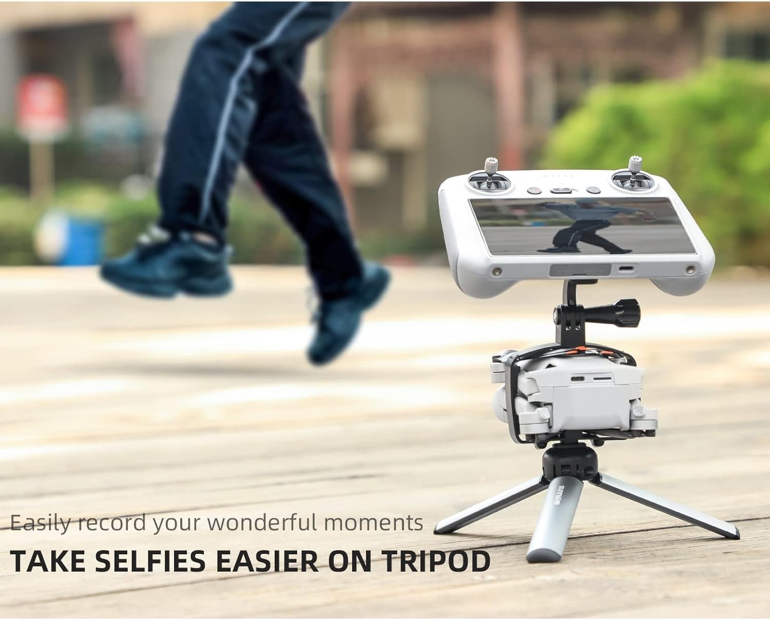 BTG Estabilizador de mano titular de mano para DJI Mini 3 Pro DJI RC Control remoto Accesorios de mano