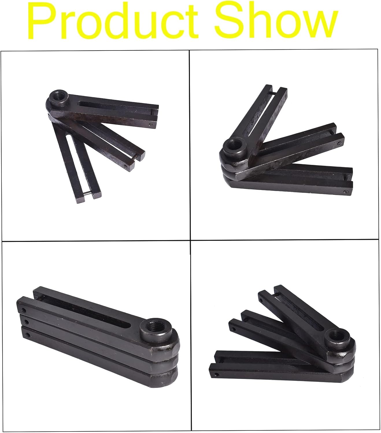 WFLNHB El juego de herramientas separadoras y separadoras de manivela viene con brazos totalmente giratorios de 360 grados o cárter