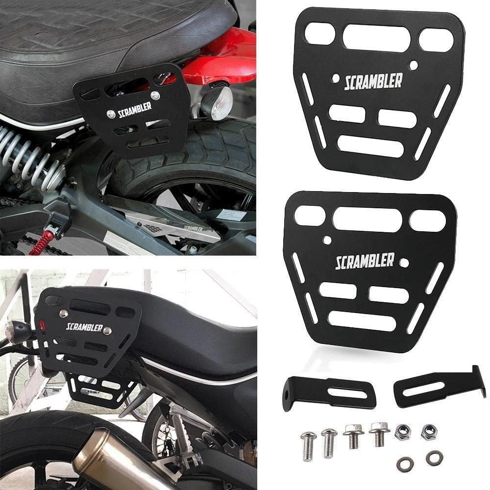 OSMARI Portaequipajes Portaequipajes Bolsas de sillín de montaje lateral para Ducati Scrambler 620800 Urban Enduro 2015 2016 2017 2018 2019 2020