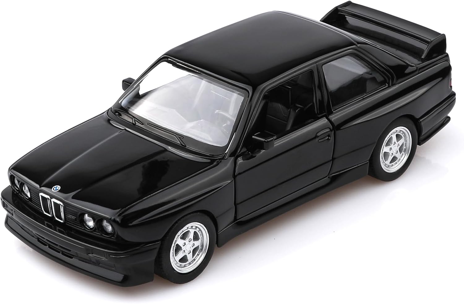 TOKAXI Escala 136 1987 BMW M3 Modelo de coches fundidos a presión, vehículos de tracción BMW, autos de juguete para niños y niñas
