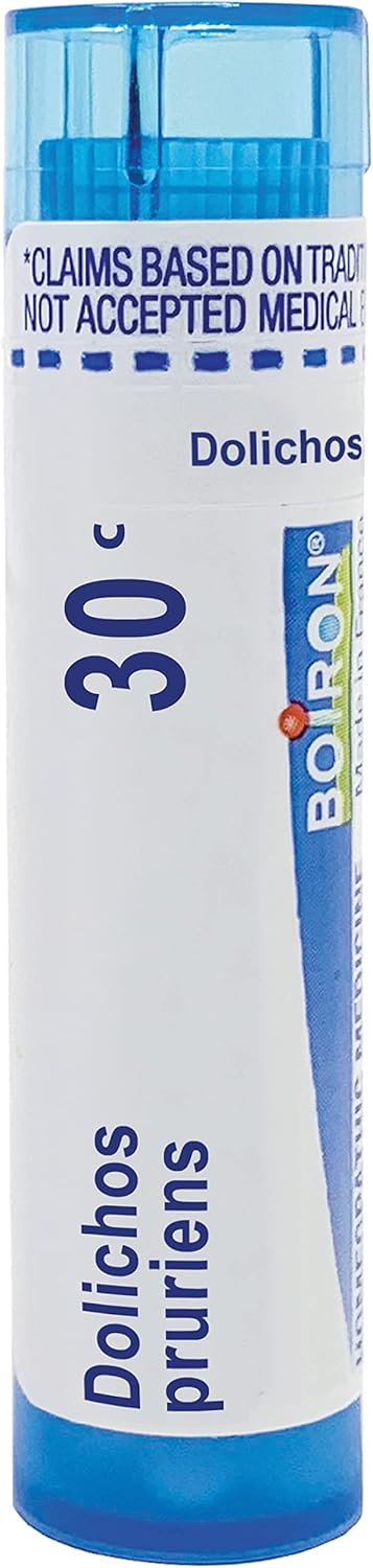 Boiron Dolichos Pruriens 30C Medicina homeopática para la picazón – 80 pellets
