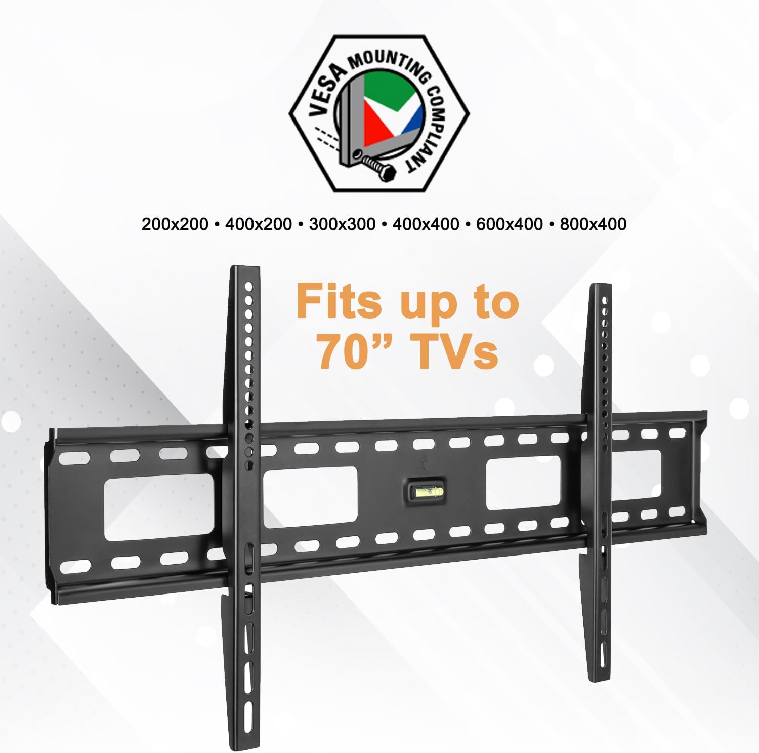 Soporte de pared para TV plano ultradelgado para Insignia  55 pulgadas clase F50 Series QLED 4K UHD Smart Fire TV  NS-55F501NA22  Diseño de perfil