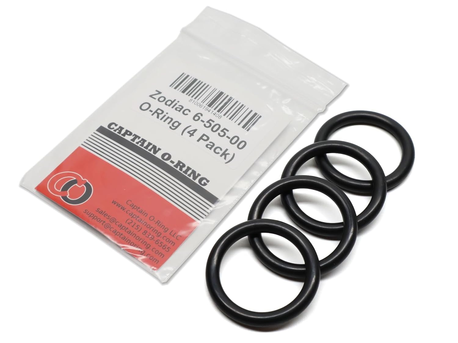 Captain O-Ring Reemplazo 6-505-00  O-403 Orings para montaje de pared universal Zodiac y desconexión rápida para limpiadores de piscinas Polaris