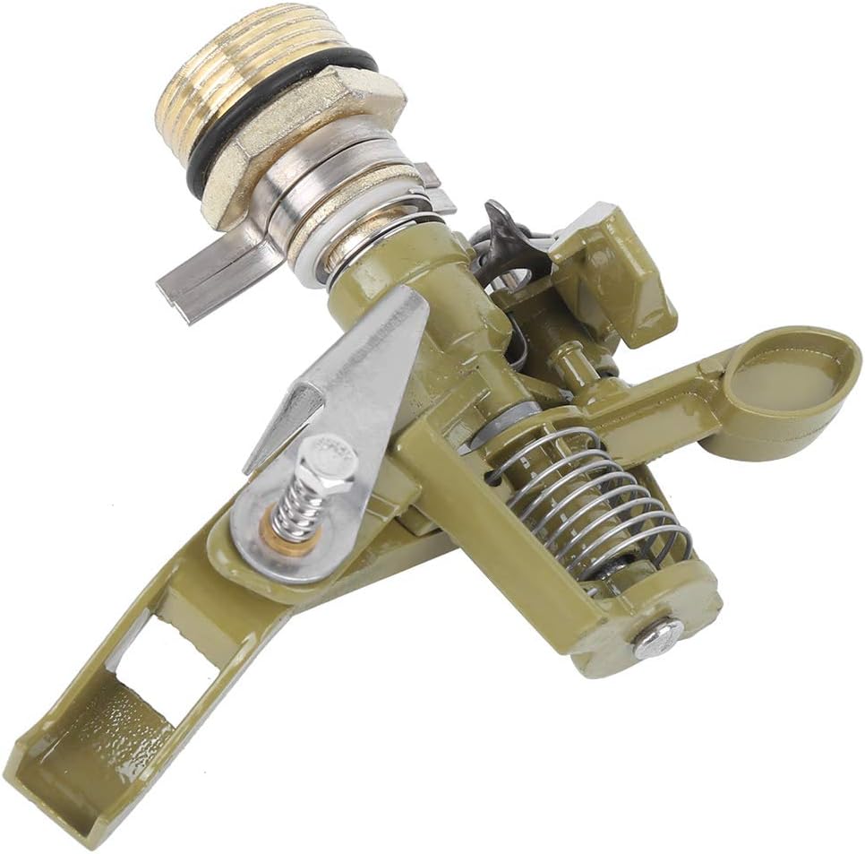 Fydun G34in M Thread 360 Degree Rotating Sprinkler Sprayer Nozzle for Garden Lawn Irrigation G34in M Thread 360 for Family